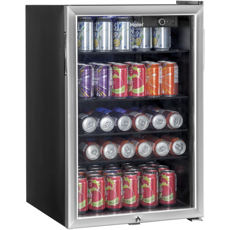 Haier 150-Can Beverage Center HEBF100BXS IMAGE 3