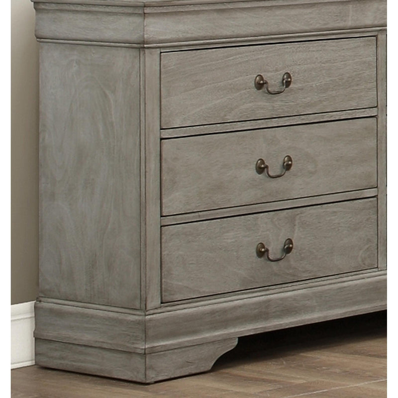 C.A. Munro Limited Louis Philip 6-Drawer Dresser CMB3550-1 IMAGE 2