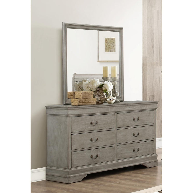 C.A. Munro Limited Louis Philip 6-Drawer Dresser CMB3550-1 IMAGE 3