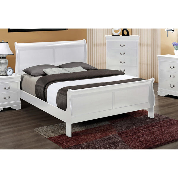 C.A. Munro Limited Louis Philip Twin Sleigh Bed CMB3650-T-HBFB/CMB3650-T-RAIL IMAGE 1