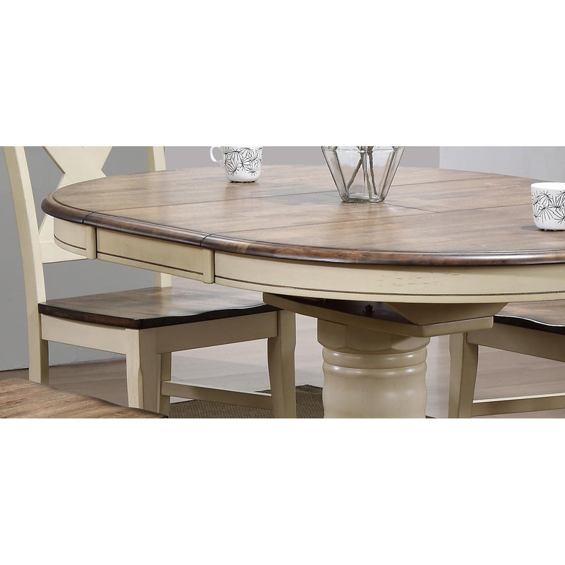 C.A. Munro Limited Oval Oxford Dining Table with Pedestal Base US1835-T/US1836-TB IMAGE 2