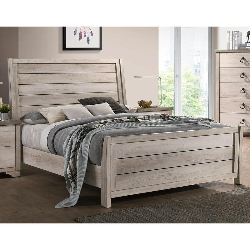 C.A. Munro Limited Patterson Queen Sleigh Bed CMB3055-Q-HBFB/CMB3055-KQ-RAIL IMAGE 5