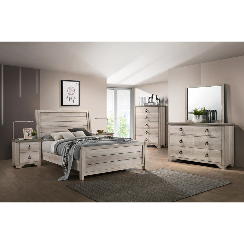 C.A. Munro Limited Patterson Queen Sleigh Bed CMB3055-Q-HBFB/CMB3055-KQ-RAIL IMAGE 6