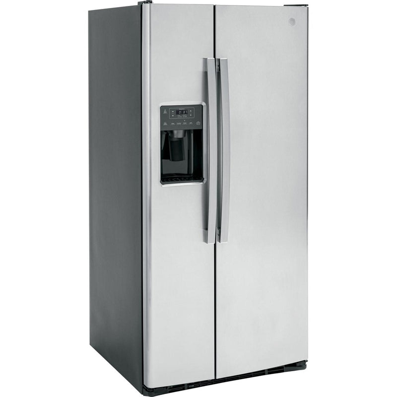 GE 33-inch, 23 cu. ft. Side-By-Side Refrigerator with Water and Ice Dispensing System GSS23GYPFS IMAGE 5