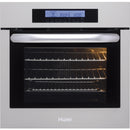 Haier 24-inch, 2 cu. ft. Built-in Single Wall Oven with Convection HCW2360AES IMAGE 1
