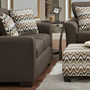 C.A. Munro Limited Stationary Fabric Loveseat MAF3902-CC IMAGE 1