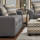 C.A. Munro Limited Stationary Fabric Loveseat MAF3902-CG IMAGE 1