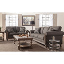 C.A. Munro Limited Stationary Fabric Loveseat LH3400-02-EO IMAGE 2