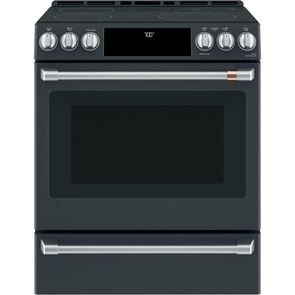 Café 30-inch Slide-In Electric Range with WiFi Connect CCES700P3MD1 IMAGE 1