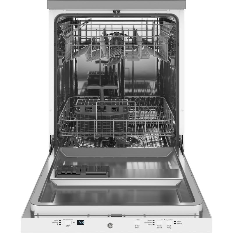 GE 24-inch Portable Dishwasher with Sanitize Option GPT225SGLWW IMAGE 2