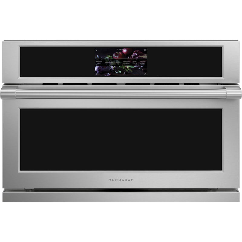 Monogram 30-inch, 1.7 cu.ft. Built-in Single Wall Oven with True European Convection ZSB9132NSS IMAGE 1
