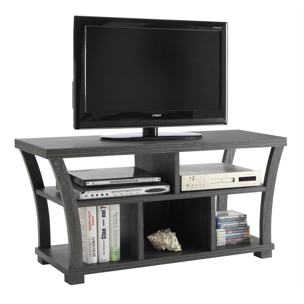 C.A. Munro Limited Draper Flat Panel TV Stand with Cable Management CM4806-GY IMAGE 1
