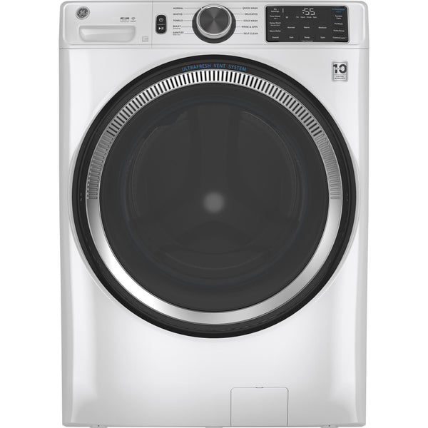 GE 5.5 cu.ft. Front Loading Washer with Wi-Fi Connect GFW550SMNWW IMAGE 1