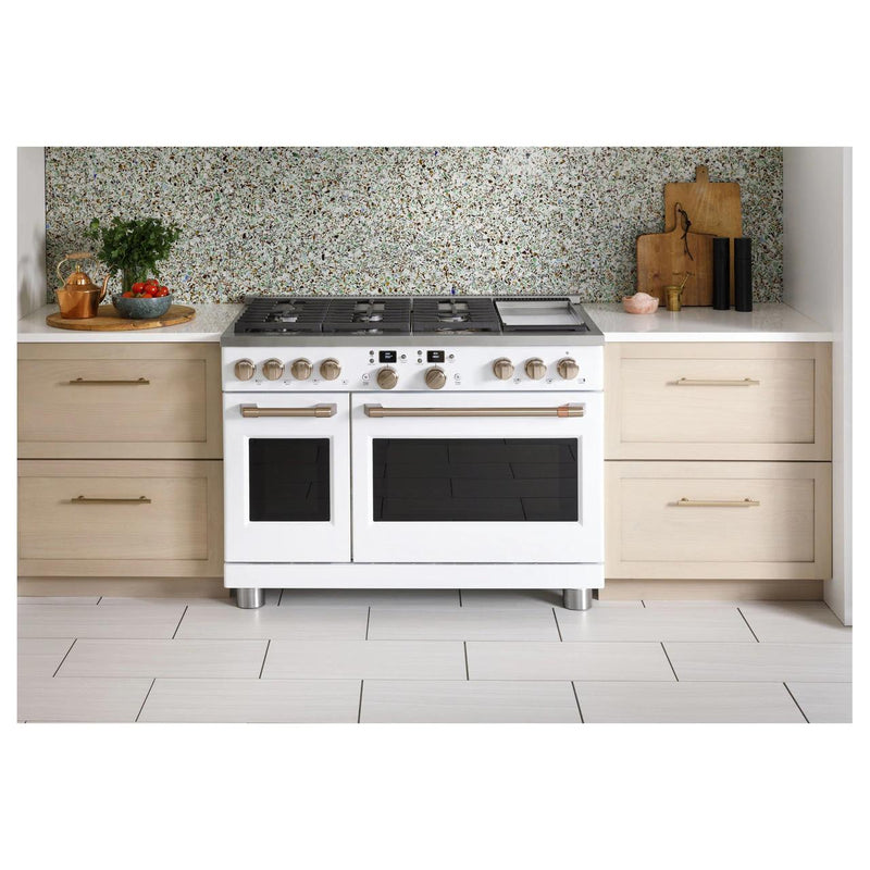 Café 48-inch Freestanding Dual-Fuel Range with 6 Burners and Griddle C2Y486P4TW2 IMAGE 17
