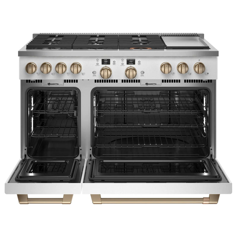 Café 48-inch Freestanding Dual-Fuel Range with 6 Burners and Griddle C2Y486P4TW2 IMAGE 2