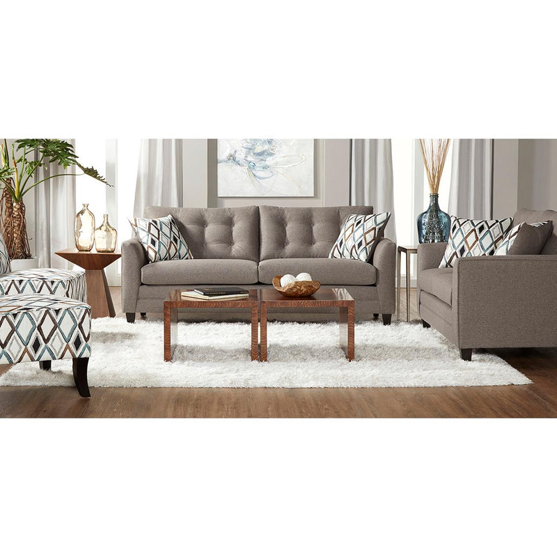 C.A. Munro Limited Stationary Fabric Sofa LH11900-03-WF IMAGE 2