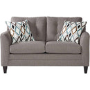 C.A. Munro Limited Stationary Fabric Loveseat LH11900-02-WF IMAGE 1