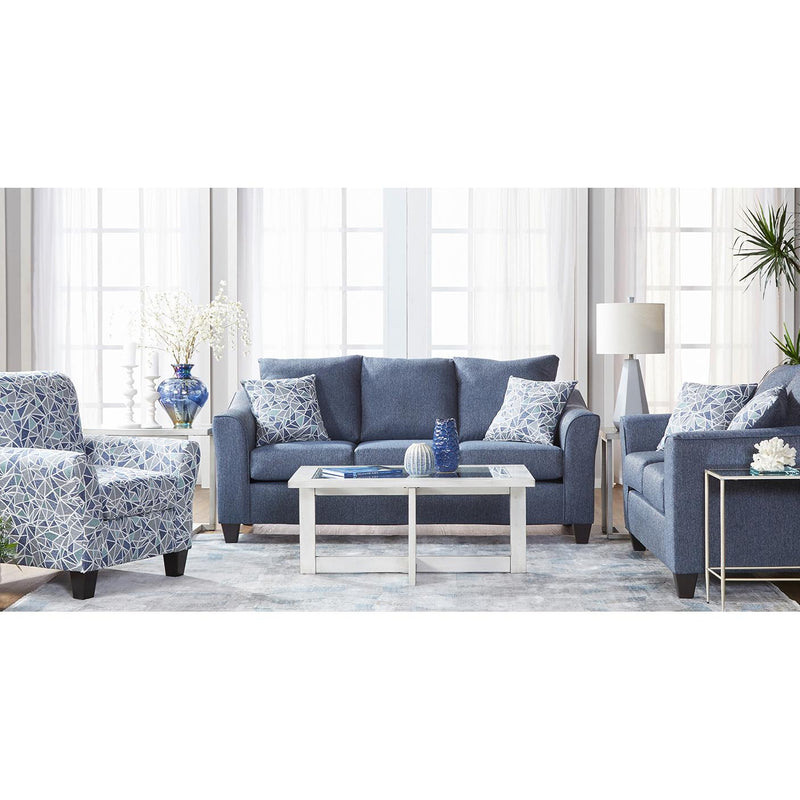 C.A. Munro Limited Stationary Fabric Sofa LH1250-03-BC IMAGE 2