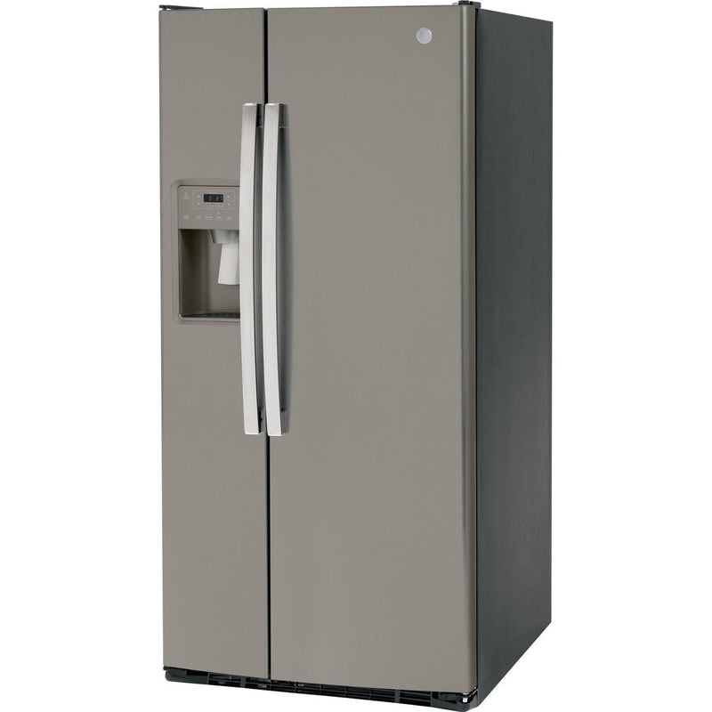 GE 33-inch, 23 cu. ft. Side-By-Side Refrigerator with Water and Ice Dispensing System GSS23GMPES IMAGE 6