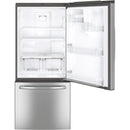 GE 20.9 cu.ft. Bottom Mount Refrigerator with LED Lighting GDE21DYRKFS IMAGE 2