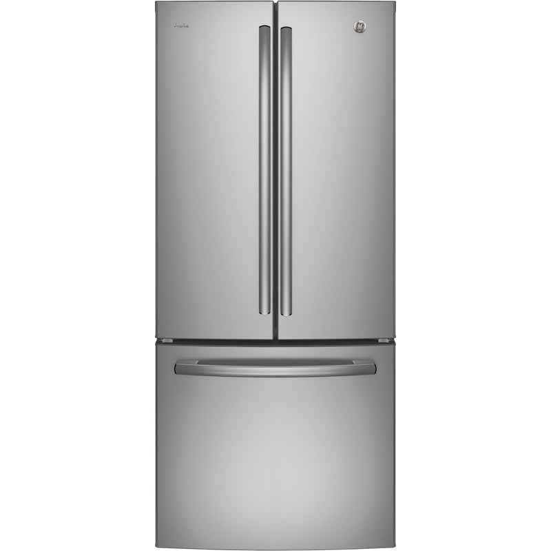 GE Profile 30-inch, 20.8 cu. ft. French 3-Door Refrigerator with Internal Water Dispenser PNE21NYRKFS IMAGE 1