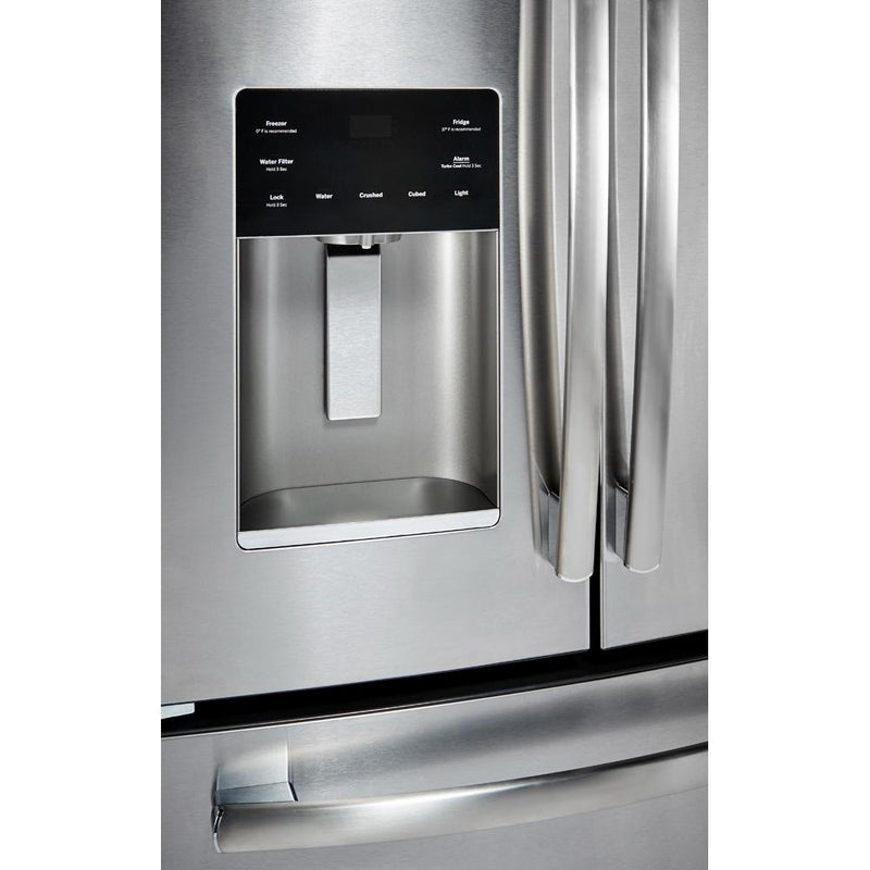 GE Profile 33-inch, 23.6 cu. ft. French 3-Door Refrigerator with Water and Ice Dispensing System PFE24HYRKFS IMAGE 6