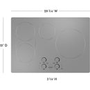 Monogram 30-inch Built-In Induction Cooktop with Wi-Fi Connect ZHU30RSTSS IMAGE 14