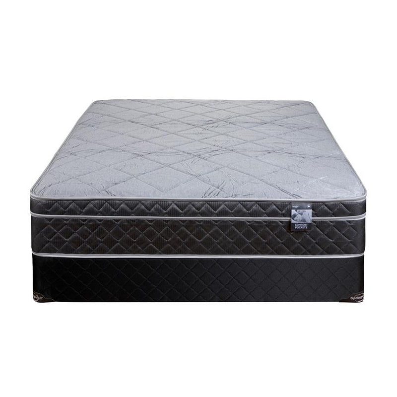 Springwall Brody Medium Firm Euro Top Mattress Set (Twin) IMAGE 1