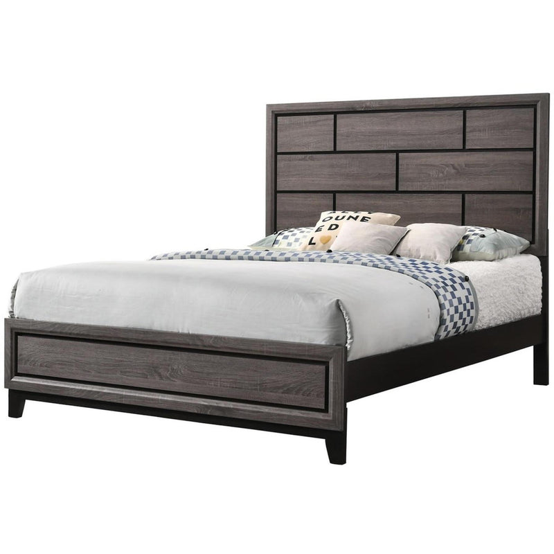 C.A. Munro Limited Akerson Queen Bed CMB4620-Q-HBFB/CMB4620-KQ-RAIL IMAGE 1
