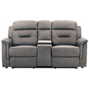 C.A. Munro Limited Reclining Fabric Loveseat EU3820-285-3853 IMAGE 1