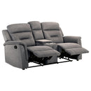 C.A. Munro Limited Reclining Fabric Loveseat EU3820-285-3853 IMAGE 2
