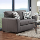 C.A. Munro Limited Stationary Fabric Loveseat MAF3902 FS IMAGE 1