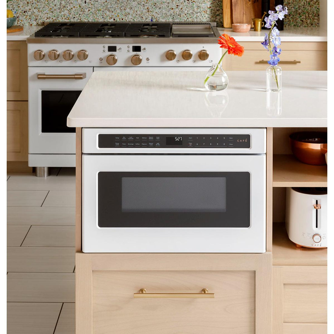 Café 1.2 cu. ft. Built-In Microwave Drawer CWLC12P4RW5